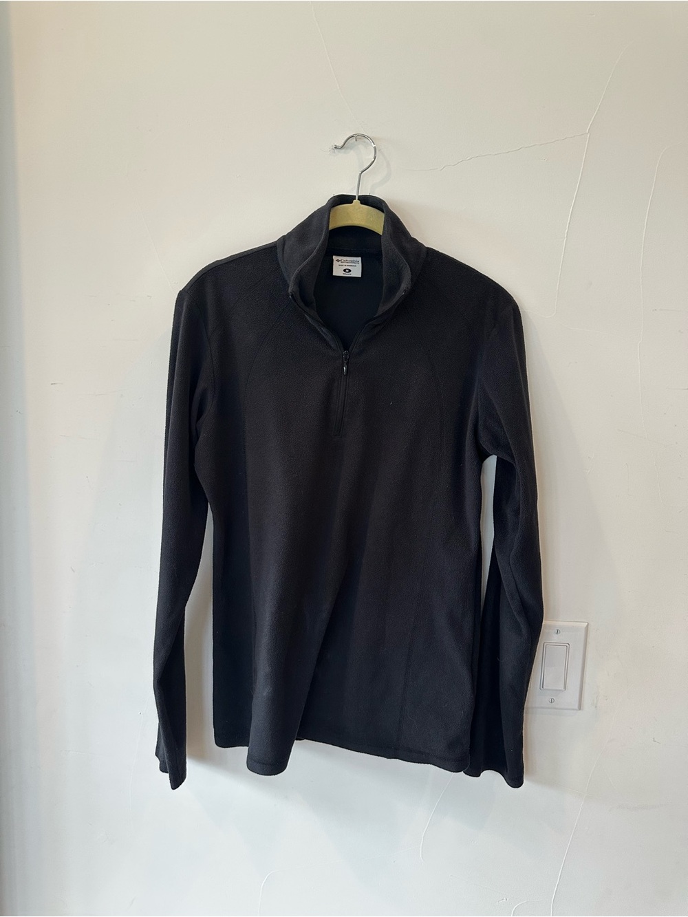 Women’s Black Quarter-Zip Fleece